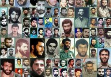 دلنوشته ای داخل گلزار شهداء