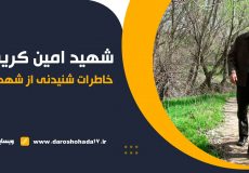 خاطرات شهید مدافع حرم امین کریمی